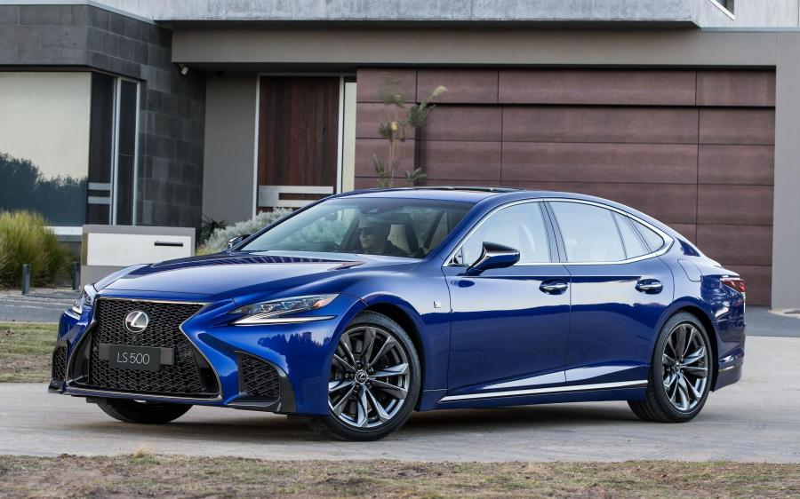 Lexus LS500 F-Sport (AU) '2018